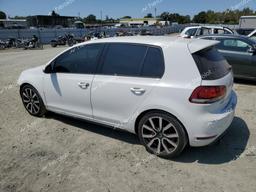 VOLKSWAGEN GTI 2014 white  gas WVWHD7AJ7EW009905 photo #3