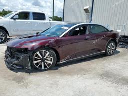 LUCID MOTORS AIR GRAND 2022 burgundy  electric 50EA1GBA7NA003233 photo #2