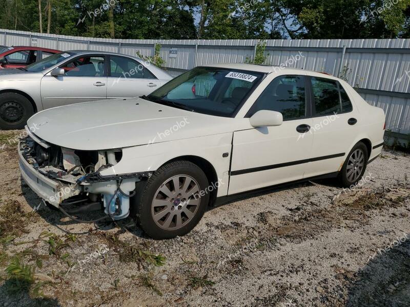 SAAB 9-5 LINEAR 2002 white sedan 4d gas YS3EB49E023033290 photo #1