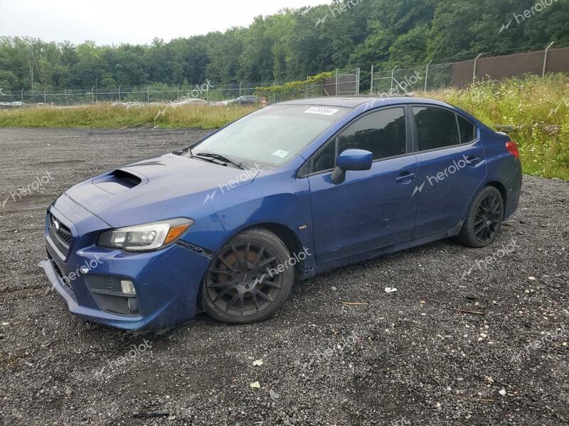 SUBARU WRX LIMITE 2015 blue sedan 4d gas JF1VA1J6XF9826361 photo #1