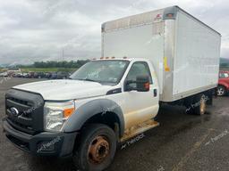 FORD F450 SUPER 2011 white chassis gas 1FDUF4GY1BEB00869 photo #3