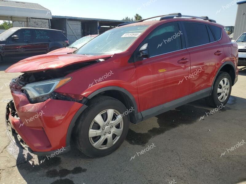 TOYOTA RAV4 LE 2017 red  gas 2T3ZFREV0HW366823 photo #1