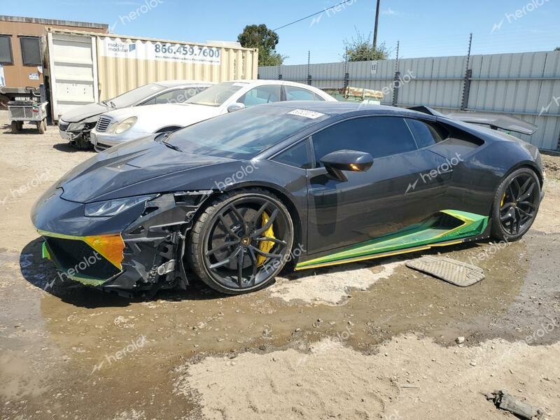 LAMBORGHINI HURACAN 2015 black  gas ZHWCC1ZF8FLA03425 photo #1