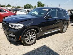 BMW X3 SDRIVE3 2019 black  gas 5UXTR7C5XKLF33303 photo #2