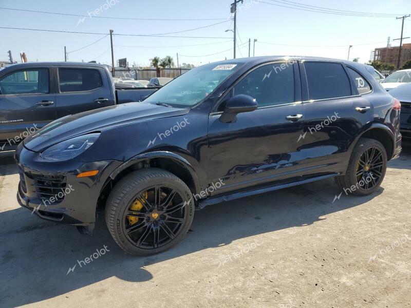 PORSCHE CAYENNE GT 2016 blue 4dr spor gas WP1AD2A20GLA77642 photo #1