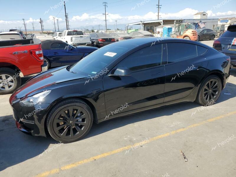 TESLA MODEL 3 2023 black  electric 5YJ3E1EA6PF642563 photo #1