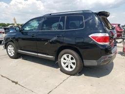 TOYOTA HIGHLANDER 2012 black  gas 5TDZK3EH0CS055731 photo #3