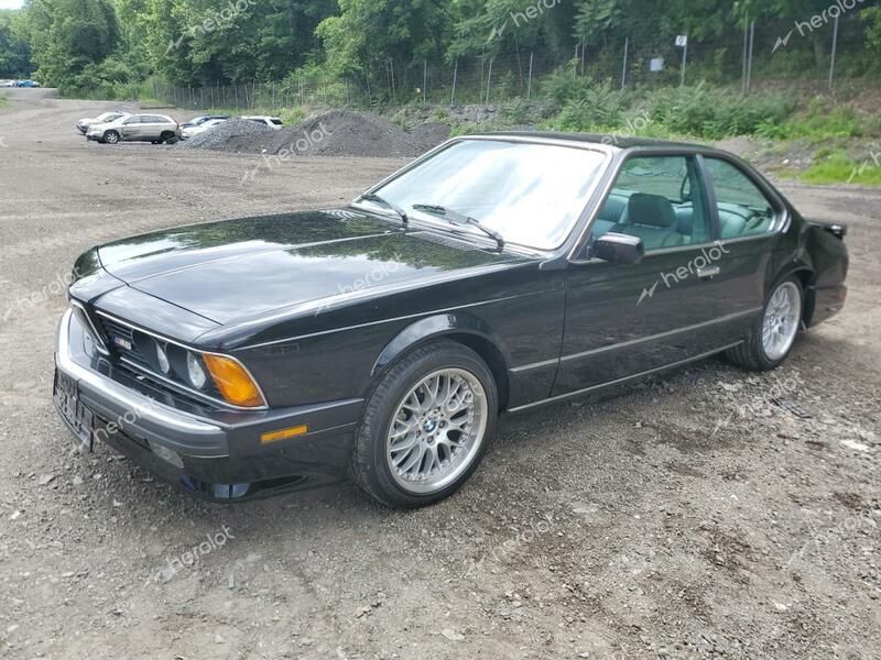 BMW M6 1988 black coupe gas WBAEE1412J2561366 photo #1