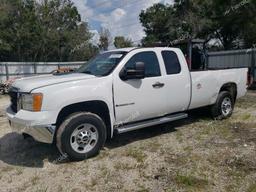 GMC SIERRA C25 2013 white 4dr ext flexible fuel 1GT21ZCG4DZ309345 photo #2