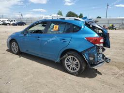 SUBARU IMPREZA PR 2018 blue  gas 4S3GTAD61J3710485 photo #3