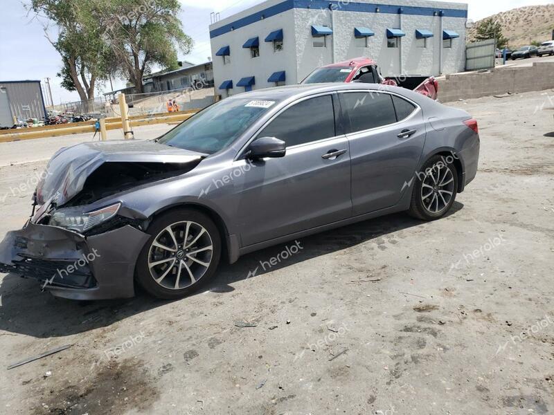 ACURA TLX TECH 2017 gray sedan 4d gas 19UUB2F54HA004604 photo #1