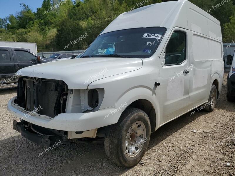 NISSAN NV 2500 S 2021 white  gas 1N6BF0LYXMN809438 photo #1