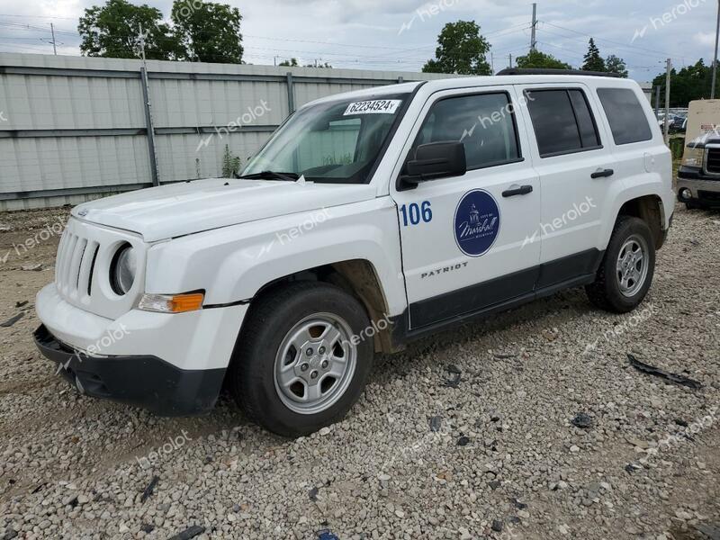 JEEP PATRIOT SP 2015 white 4dr spor gas 1C4NJPBAXFD377972 photo #1