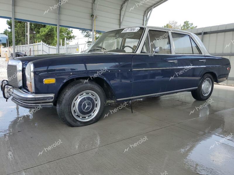 MERCEDES-BENZ 250 1972 blue   11401112008374 photo #1