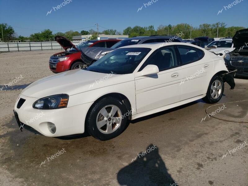 PONTIAC GRAND PRIX 2008 white  gas 2G2WP552581151207 photo #1