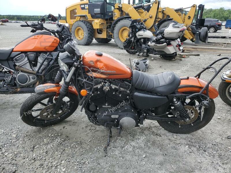 HARLEY-DAVIDSON XL883 N 2020 orange  gas 1HD4LE214LB423487 photo #1