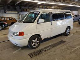 VOLKSWAGEN EUROVAN GL 2002 white sports v gas WV2KB47012H028119 photo #2