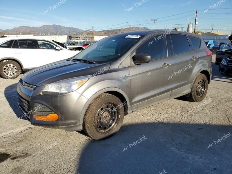 FORD ESCAPE S 2014 gray  gas 1FMCU0F71EUD25094 photo #1