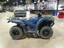 HONDA TRX420 FA 2016 blue all terr gas 1HFTE4103G4200951 photo #2