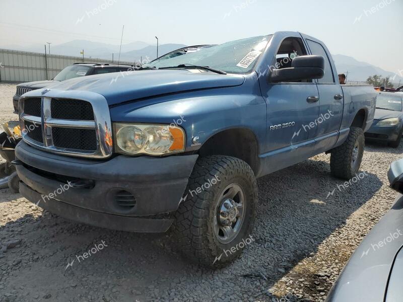 DODGE RAM 2500 S 2005 blue  diesel 3D7KS28C75G836989 photo #1