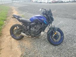 YAMAHA MT07 2022 blue  gas JYARM32EXNA003331 photo #2