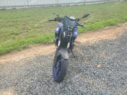 YAMAHA MT07 2022 blue  gas JYARM32EXNA003331 photo #3