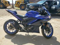 YAMAHA YZFR3 A 2023 blue  gas MH3RH18YXPK011541 photo #2