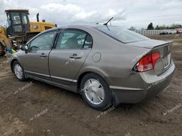 HONDA CIVIC HYBR 2006 gray  hybrid engine JHMFA36226S017072 photo #3