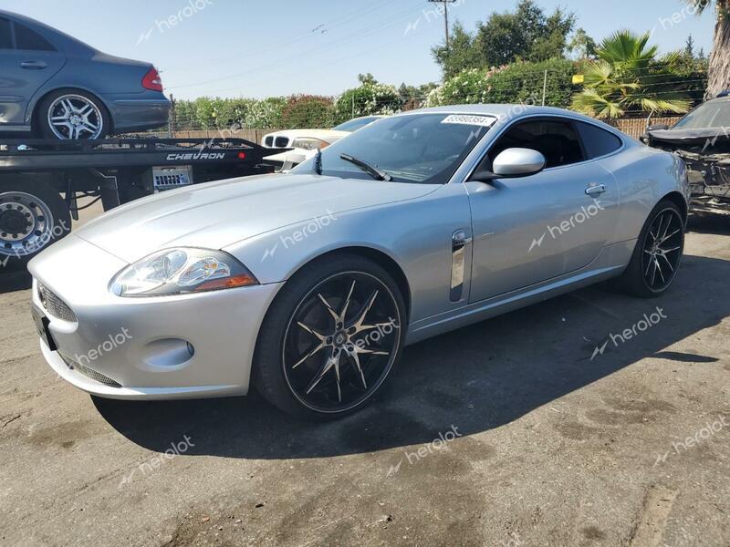 JAGUAR XK 2007 silver  gas SAJDA43BX75B01020 photo #1