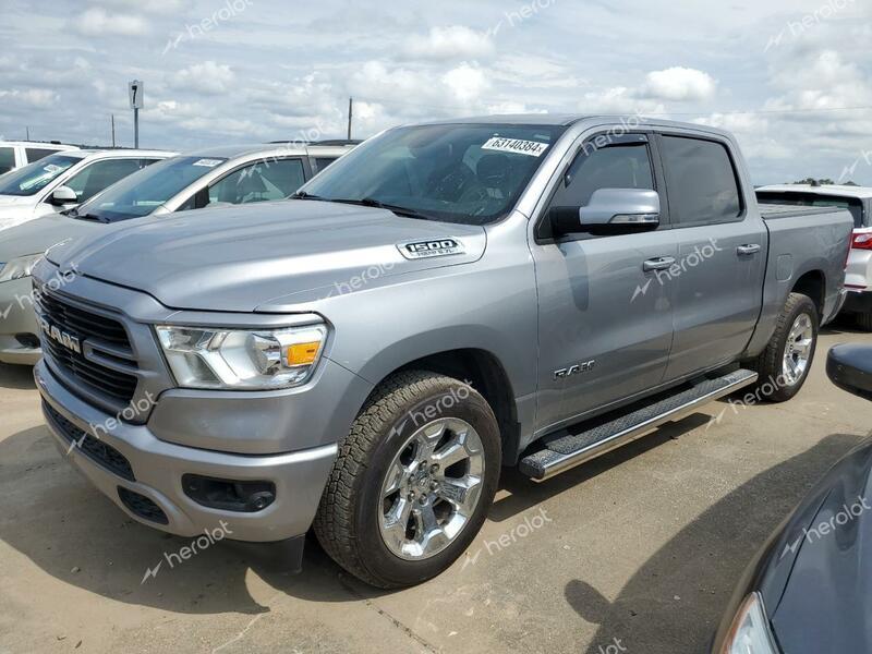 RAM 1500 BIG H 2019 silver  gas 1C6RREFT2KN705844 photo #1