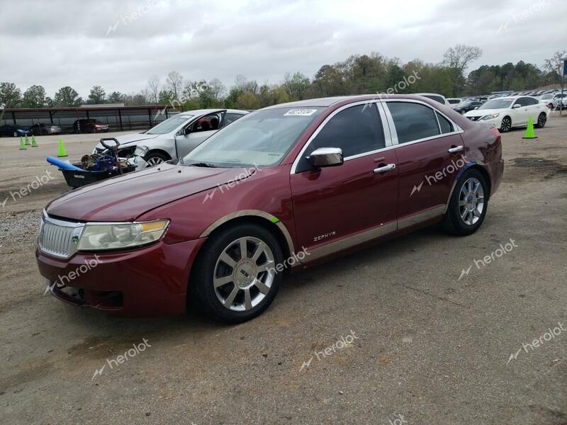 LINCOLN ZEPHYR 2006 burgundy sedan 4d gas 3LNHM26136R621241 photo #1