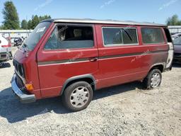 VOLKSWAGEN VANAGON BU 1987 red  gas WV2YB0254HH102423 photo #2