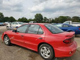 PONTIAC SUNFIRE SE 2000 red  gas 1G2JB5242Y7277090 photo #3