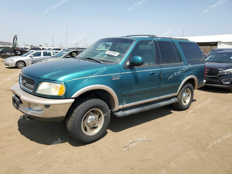 FORD EXPEDITION 1998 green  gas 1FMPU18L4WLC14239 photo #1