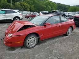 SATURN SC2 1999 red coupe gas 1G8ZH1270XZ192813 photo #2