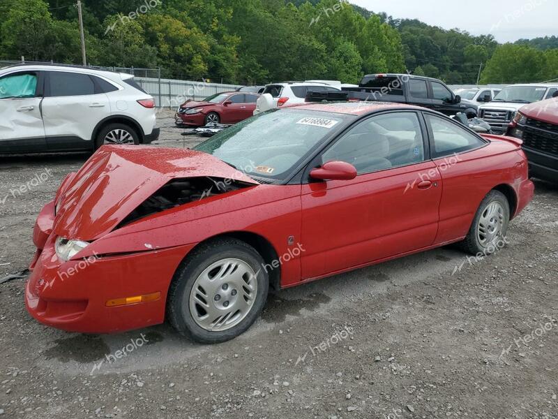 SATURN SC2 1999 red coupe gas 1G8ZH1270XZ192813 photo #1