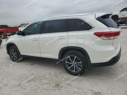 TOYOTA HIGHLANDER 2019 white  gas 5TDKZRFH3KS552219 photo #3