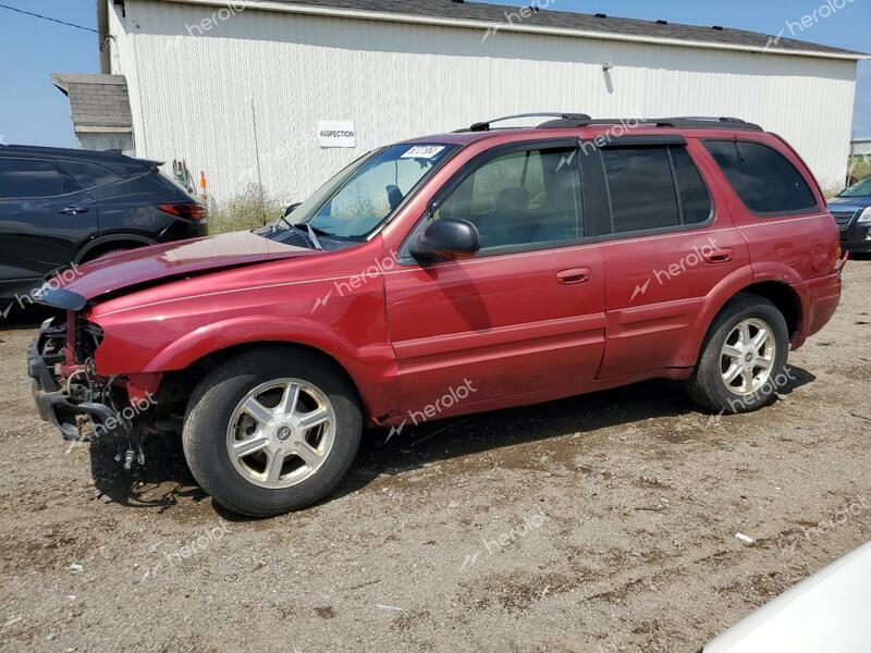 OLDSMOBILE BRAVADA 2003 burgundy  gas 1GHDT13S232219637 photo #1