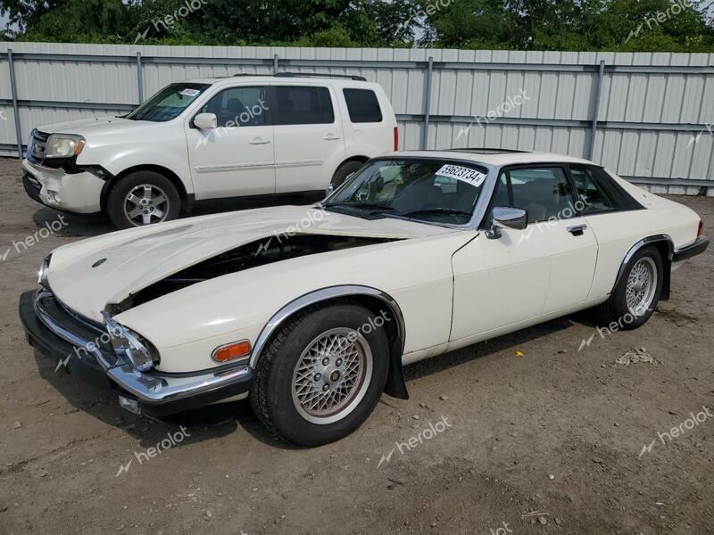 JAGUAR XJS 1989 white  gas SAJNA5841KC150225 photo #1