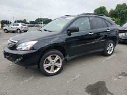 LEXUS RX 400H 2008 black 4dr spor hybrid engine JTJHW31UX82853877 photo #2