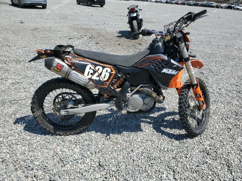 KTM 450 EXC RA 2009 two tone enduro gas VBKEXA4029M370890 photo #1