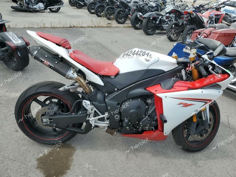 YAMAHA YZFR1 2009 white racer gas JYARN23E69A002284 photo #1