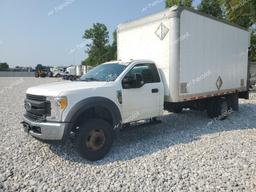 FORD F550 SUPER 2017 white chassis gas 1FDUF5GY4HEF22214 photo #2