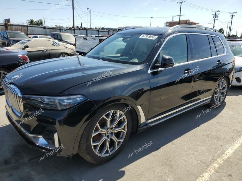 BMW X7 XDRIVE4 2022 black  gas 5UXCW2C00N9L17930 photo #1