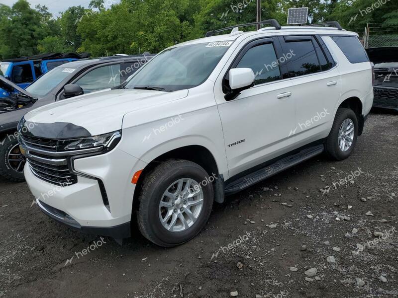 CHEVROLET TAHOE K150 2021 white  gas 1GNSKNKD5MR280541 photo #1