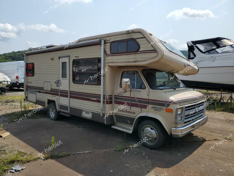 CHEVROLET G30 1985 beige cutaway gas 2GBJG31M0F4160740 photo #1