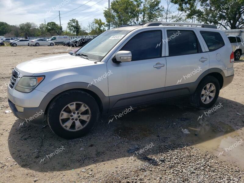 KIA BORREGO LX 2009 silver  gas KNDJJ741395021714 photo #1