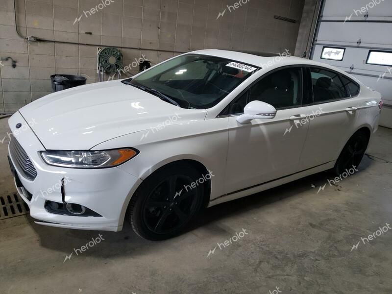 FORD FUSION SE 2016 white sedan 4d gas 3FA6P0H98GR281148 photo #1