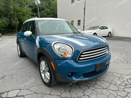 MINI COOPER COU 2012 blue station gas WMWZB3C53CWM29724 photo #2