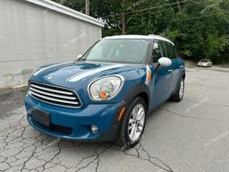 MINI COOPER COU 2012 blue station gas WMWZB3C53CWM29724 photo #3